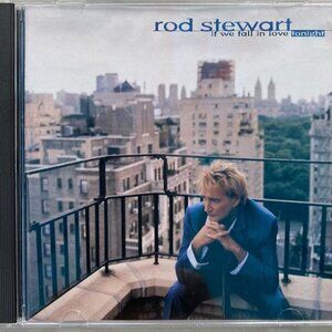 CD Rod Stewart If We Fall in Love Tonight 1996 Warner Bros. Vintage